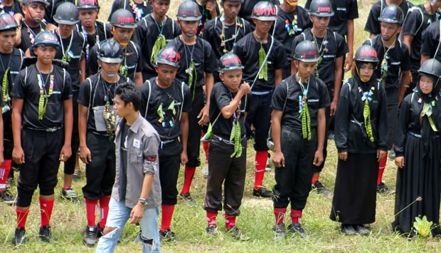 Ilustrasi ospek mahasiswa baru. ANTARA/Ampelsa